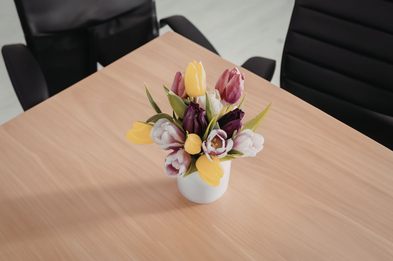 Jakie kwiaty wybrać do biura?